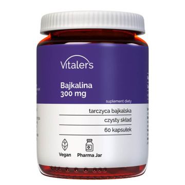 Vitalers Bajkalina Шлемник байкалски 300 мг х 60 капсули