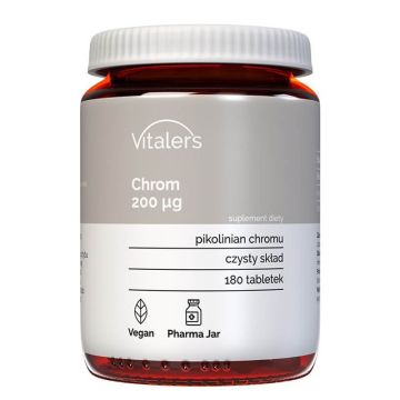 Vitalers Хром пиколинат 200 мкг х 180 таблетки