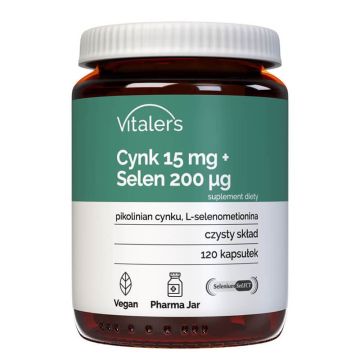 Vitalers Цинк пиколинат + Селен х 120 капсули