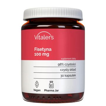 Vitalers Физетин 100 мг х 30 капсули
