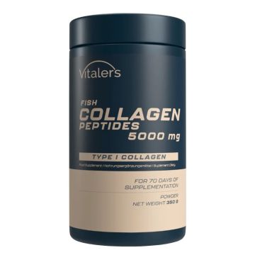 Vitalers Рибни колагенови пептиди 5000 мг прах 350 g
