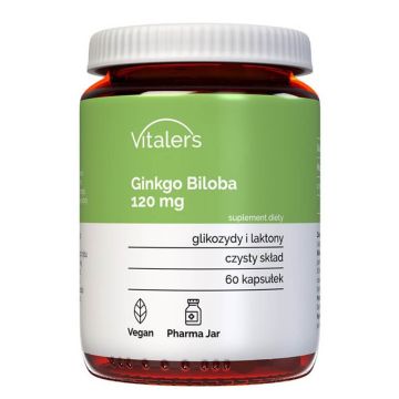 Vitalers  Гинко билоба 120 мг х 60 капсули