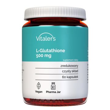 Vitalers L-глутатион 500 мг х 60 капсули