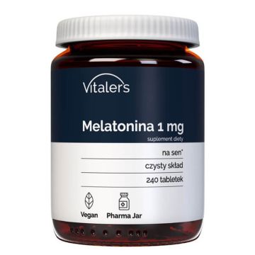 Vitalers Мелатонин 1мг х 240 таблетки