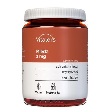 Vitalers Мед цитрат 2 мг х 120 таблетки