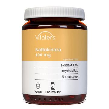 Vitalers Натокиназа 100 мг х 60 капсули