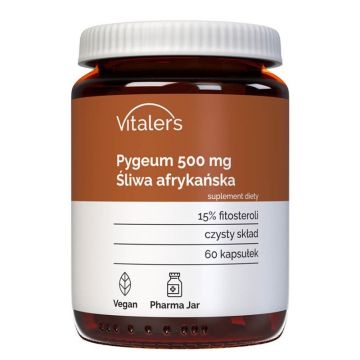 Vitalers Пигеум 500 мг х 60 капсули