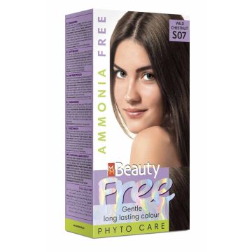 MM Beauty Ammonia Free Трайна фито боя за коса без амоняк, S07 Див кестен