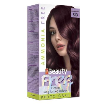 MM Beauty Ammonia Free Трайна фито боя за коса без амоняк, S13 Махагон