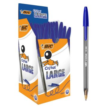 BIC Химикали Cristal Large - Син 50 бр.