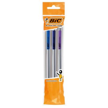 BIC Автоматичен молив НВ 0.5 мм х 3 бр Комплект
