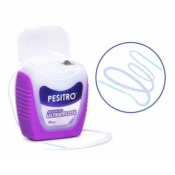 PESITRO Конец за зъби Ultra Floss 50 употреби