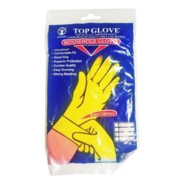Top Glove Домакински ръкавици Размер M 1 бр Ekomet-90 