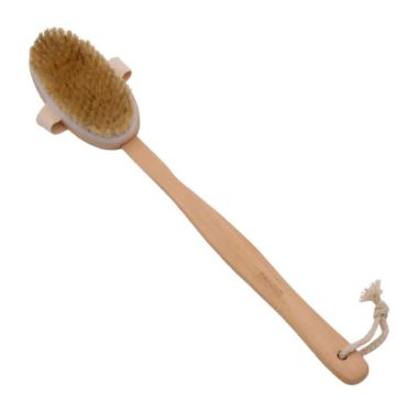 Magnum Natural Четка за баня от естествен косъм с дървена дръжка 150