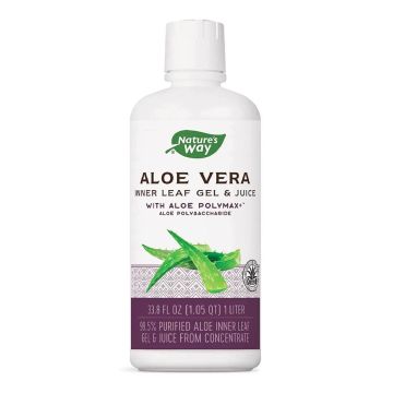 Nature's Way Aloe Vera Inner Leaf Ge l/ Juice Алое вера гел за добро храносмилане 99,5% 1 л