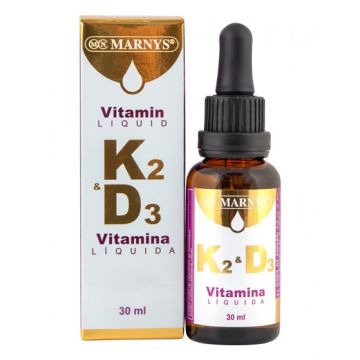 Marnys Течен витамин K2 + витамин D3 30 мл