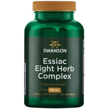 Swanson Essiac Eight Herb Complex Есиак - Комбинация от Осем Билки за имунитет х120 капсули