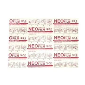 Neoplast Neofilm Лепенка за бебешко пъпче водоустойчива 6/7 см 10 бр