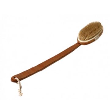 Magnum Natural Четка за баня от естествен косъм с дървена дръжка Премиум 173