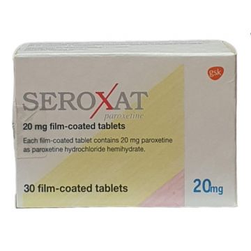 Сероксат 20 мг х 30 таблетки GlaxoSmithKline