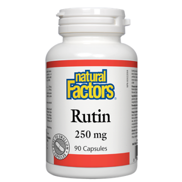 Natural Factors Rutin за антиоксидантна защита 250 мг х 90 капсули