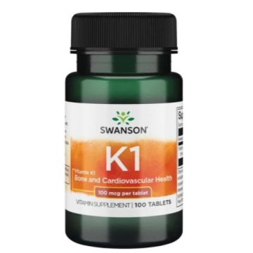 Swanson Витамин К1 100 мкг 100 таблетки