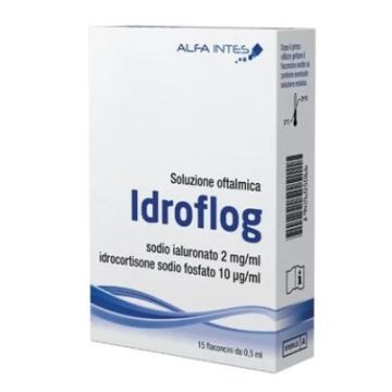 Idroflog Офталмологичен разтвор за очи 0,5 мл 15 дози Alfa Intes