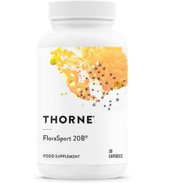 Thorne FloraSport 20B Пробиотик с 20 млрд активни бактерии х 30 капсули