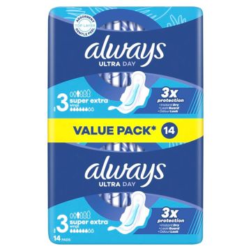 Always Ultra Day&Night Дамски превръзки Ден и Нощ 14 бр