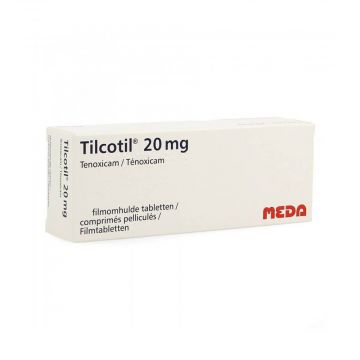 Тилкотил 20 мг х 10 таблетки Meda Pharma