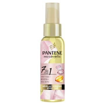 Pantene Pro-V Miracles 7in1 Олио за суха и увредена коса с рициново масло, биотин и розова вода 100 мл