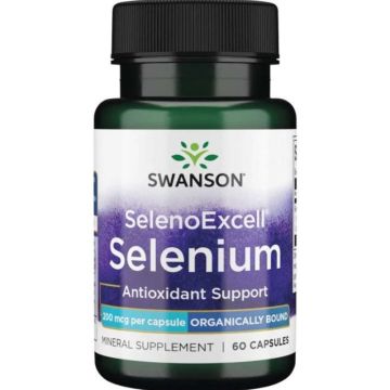 Swanson SelenoExcell Selenium Селен х60 капсули