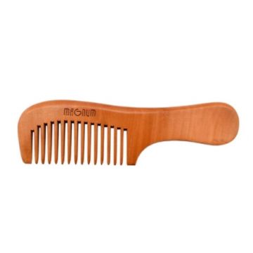 Magnum Natural Гребен за коса от крушово дърво с дръжка