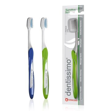 Dentissimo Sensitive Soft Четка за чувствителни зъби и венци мека