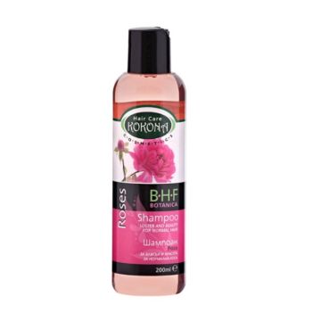 Kokona Hair Care B.H.F. Botanica Шампоан за нормална коса с роза 200 мл