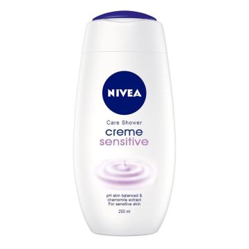 Nivea Creme Sensitive Душ-крем за тяло за чувствителна кожа 250 мл