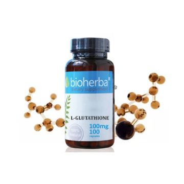 Bioherba Л-Глутатион 100 мг x 100 капсули