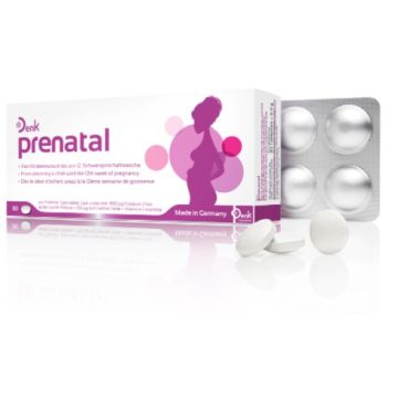 Prenatal витамини за бременни 30 таблетки Denk Pharma
