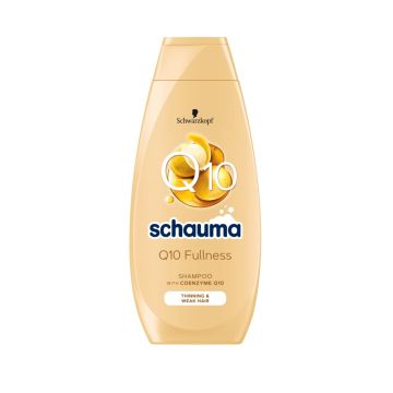 Schauma Q10 Fullness Структуриращ шампоан с коензим Q10 за тънка и слаба коса 400 мл