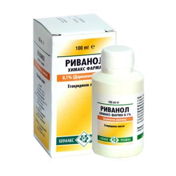 Риванол 0,1 % 100 мл Chemax Pharma