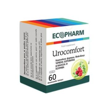 Urocomfort За здрави пикочни пътища x60 капсули Ecopharm