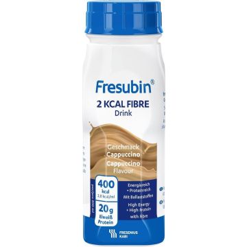 Fresubin Fibre Ентерална храна за пиене 2 kcal капучино 200 мл