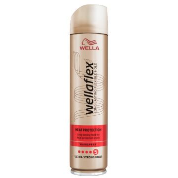 Wella Wellaflex Heat Protection Лак за коса за защита от изсушаване 5 250 мл Procter&Gamble