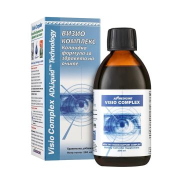 ADLiquid Visio Complex за поддържане доброто здраве на очите - колоиден разтвор 250 мл AD Medicine