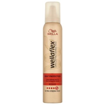 Wella Wellaflex Heat Protection Пяна за коса за защита от изсушаване 5 200 мл Procter&Gamble