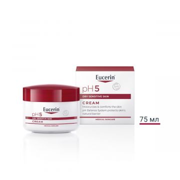 Eucerin pH5 Подхранващ крем за лице и тяло 75 мл