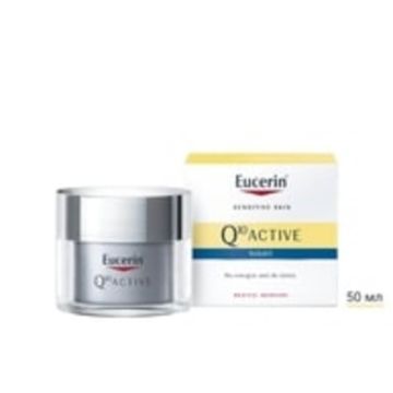 Eucerin Q10 Active Нощен крем против бръчки за чувствителна кожа 50 мл