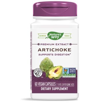 Nature's Way Artichoke Артишок природна грижа за здрав черен дроб и жлъчка 450 мг х60 V капсули