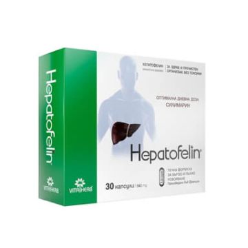 Hepatofelin За черения дроб x 30 капсули Vita Herb