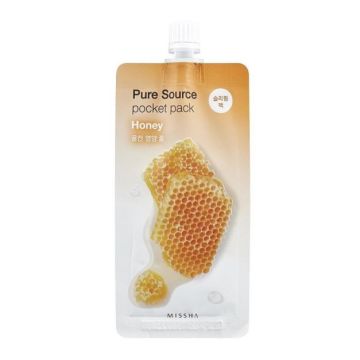 Missha Pure Source Pocket Pack Нощна подхранваща маска за лице с мед 10 мл